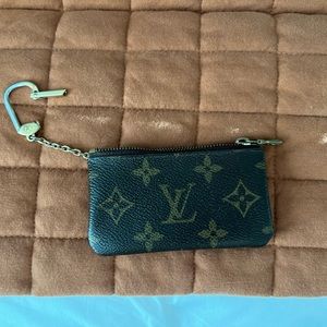 Louis Vuitton key chain coin purse